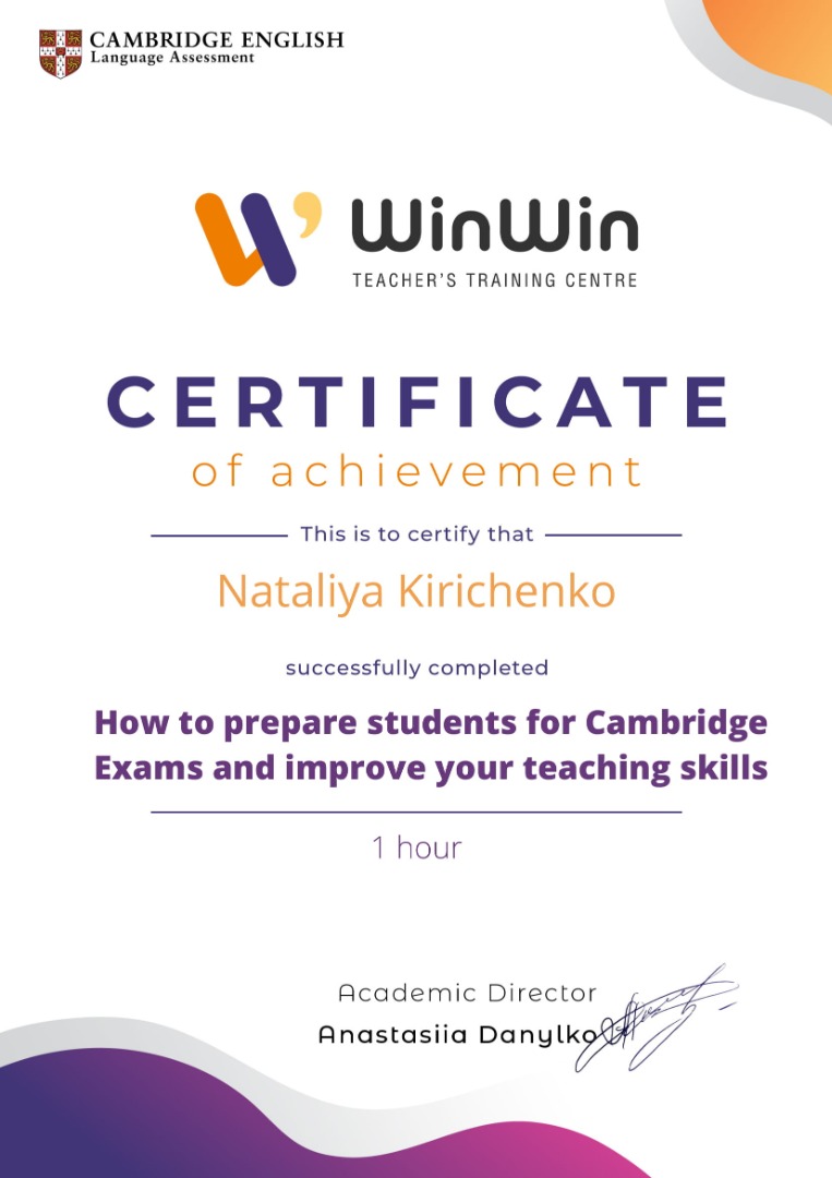 How to prepare students for Cambridge Exams and improve your teaching skills