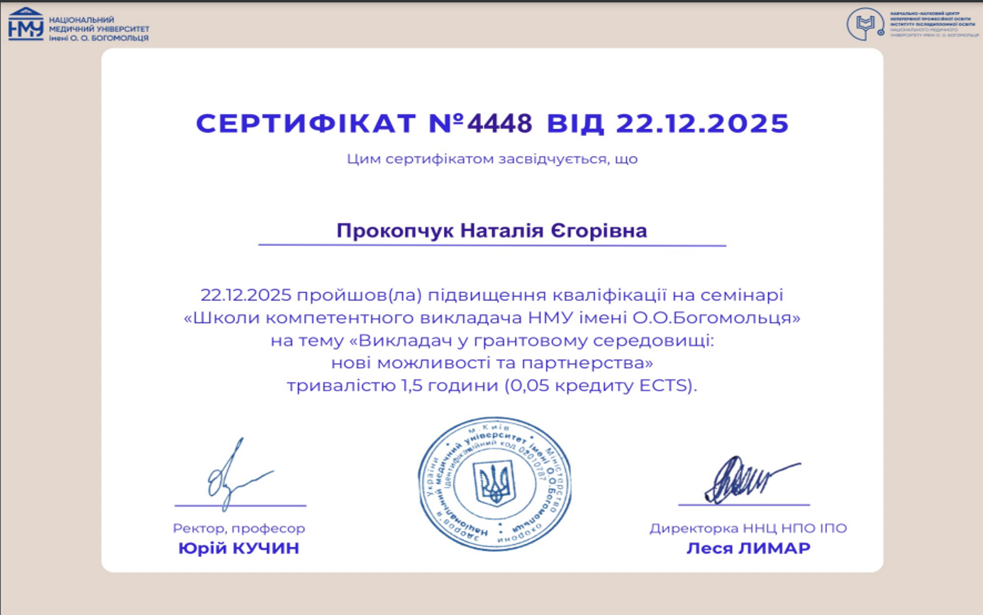 Викладач у грантовому середовищі